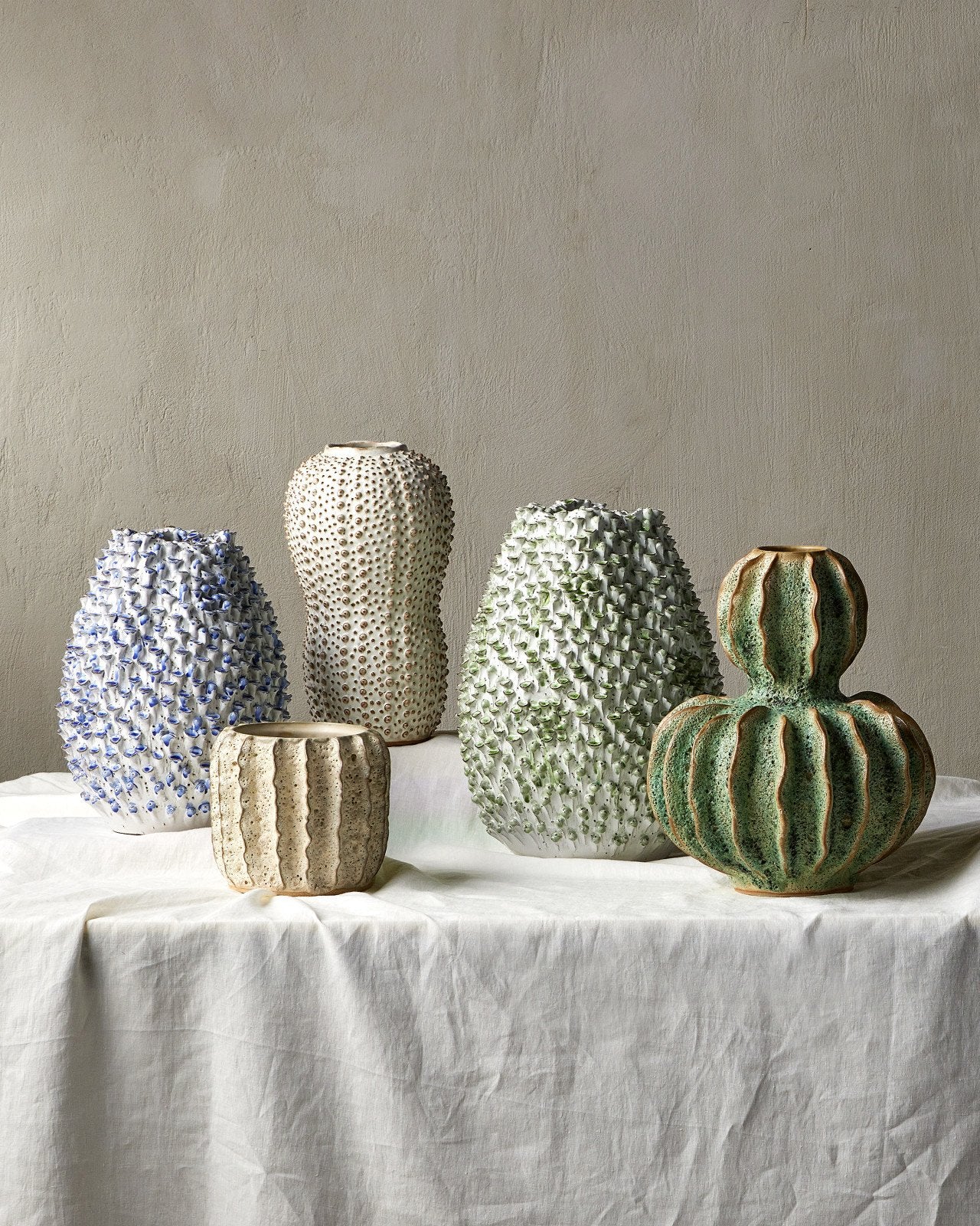 Sunken Boat Extra-Small White Cachepot